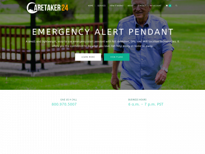 caretaker24.com snapshot