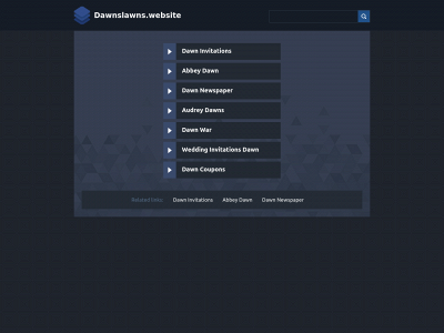 dawnslawns.website snapshot