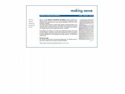 makingsense-translations.com snapshot