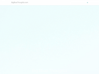 bigbluethoughts.com snapshot