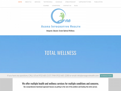 oneagorahealth.com snapshot