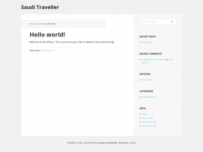 sauditraveller.com snapshot
