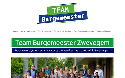 teamburgemeesterzwevegem.be snapshot