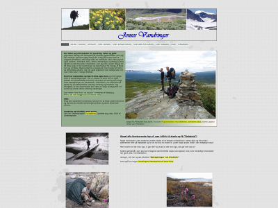 jensesvandringer.dk snapshot