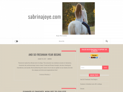 sabrinajoye.com snapshot