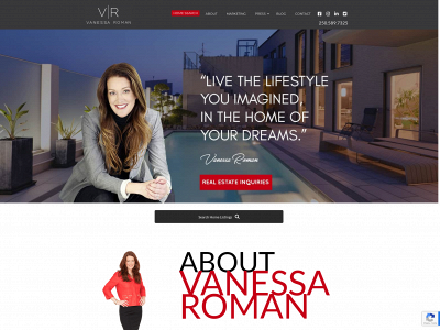 vanessaroman.com snapshot