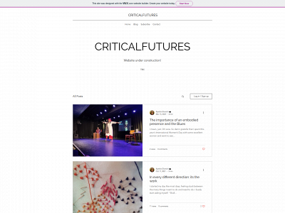 criticalfutures.nl snapshot