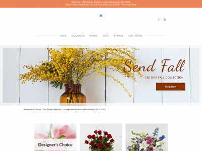 brunswickflowerbasket.net snapshot