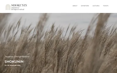 shokunin.dk snapshot