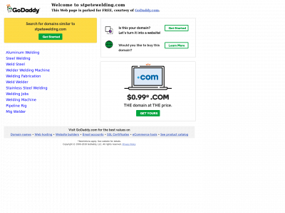 stpetewelding.com snapshot