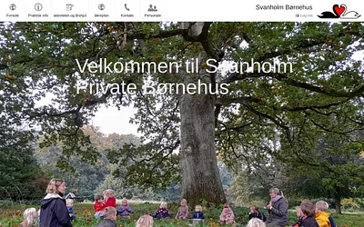 svanholmbornehus.dk snapshot