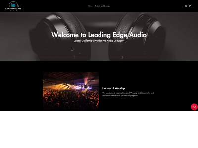 leadingedgeaudio.net snapshot
