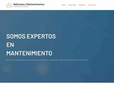 reformasymantenimientos.com snapshot