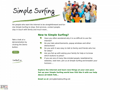 simplesurfing.net snapshot