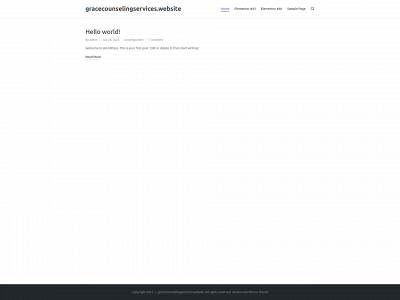 gracecounselingservices.website snapshot