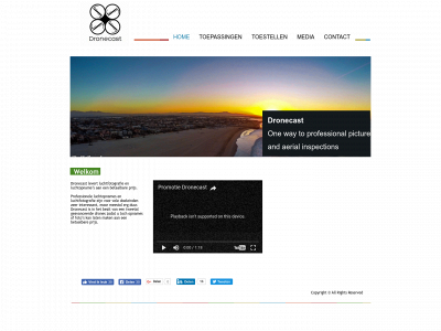 dronecast.be snapshot