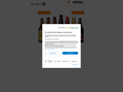 calaverabeer.com snapshot