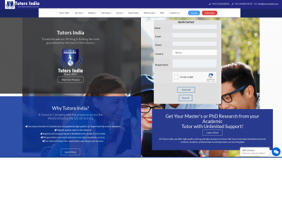 tutorsindia.com snapshot