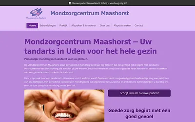 mondzorgcentrummaashorst.nl snapshot