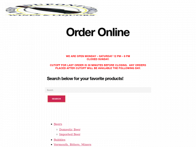 dcboozedelivery.com snapshot
