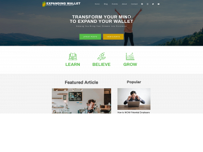 expandingwallet.com snapshot