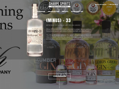 sharpespirits.dk snapshot