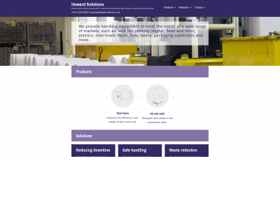 howard-solutions.co.uk snapshot