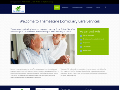 thamescare.org snapshot