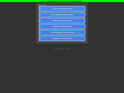 refinanceyourmortgagerate.org snapshot