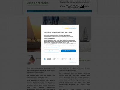 skippertricks.de snapshot