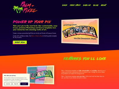 palmandpixel.com snapshot