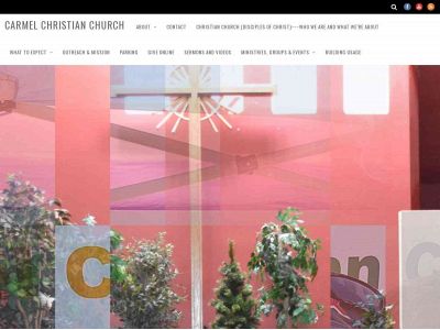 carmelchristianchurch.org snapshot