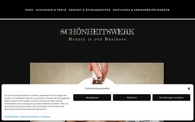 schoenheitswerk.at snapshot