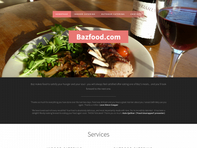 bazfood.com snapshot