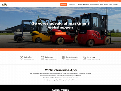 cj-truckservice.dk snapshot