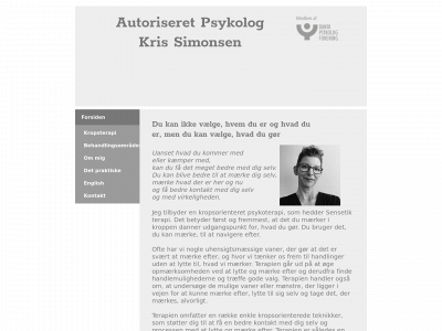 psykologkropsterapi.dk snapshot