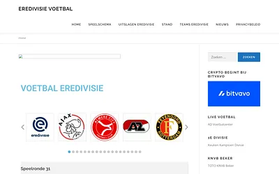 eredivisie-voetbal.nl snapshot
