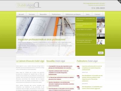 dubelegal.ca snapshot