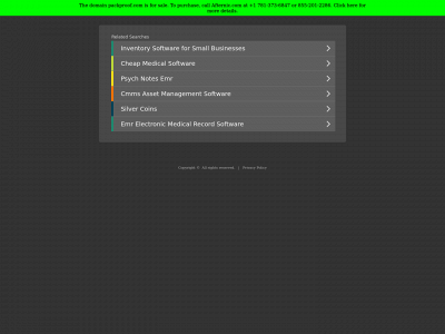 packproof.com snapshot