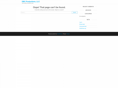 dbcprods.com snapshot