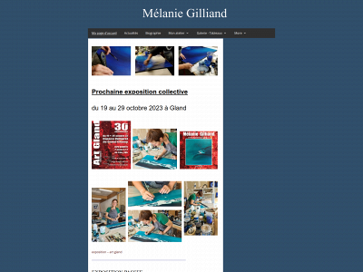 melaniegilliand.ch snapshot
