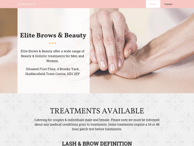 elitebrowsandbeauty.co.uk snapshot