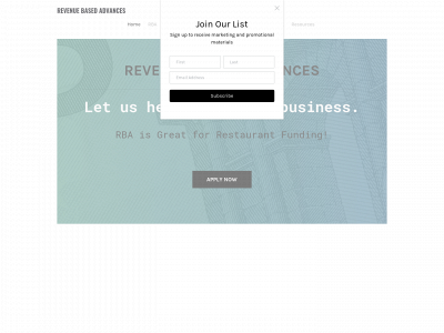 revenuebasedadvances.weebly.com snapshot