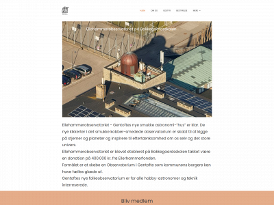 ellehammerobservatoriet.dk snapshot