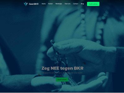 geenbkr.nl snapshot