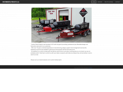 custommetalprojects.com snapshot