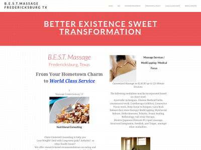 www.bestmassagefredericksburg.com snapshot