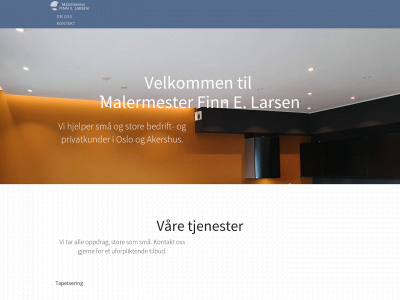 malermesterlarsen.no snapshot