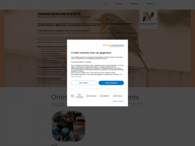 orangeingredients.com snapshot