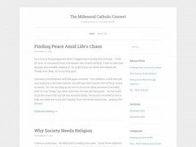 millennialcatholicconvert.com snapshot